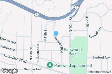 Map image of the property - 2923 Parkwood Blvd
