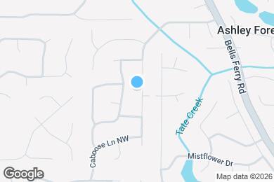 Map image of the property - 802 Moonlit Ln NW