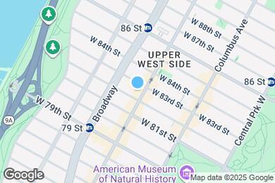 Map image of the property - 466 Amsterdam Ave