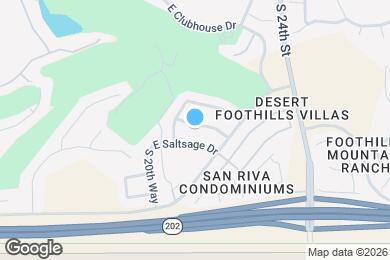 Map image of the property - 2127 E Nighthawk Wy