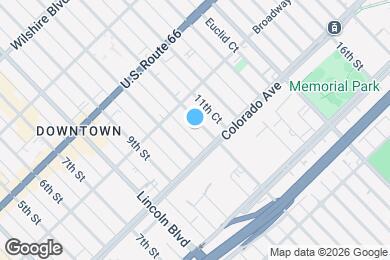Map image of the property - 1536 11th St