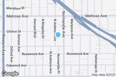 Map image of the property - 530 N Ardmore Ave