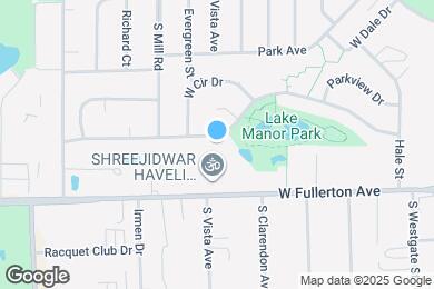 Map image of the property - 439 W Lake Park Dr