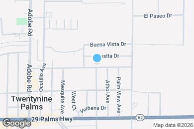 Map image of the property - 73952 Gorgonio Dr