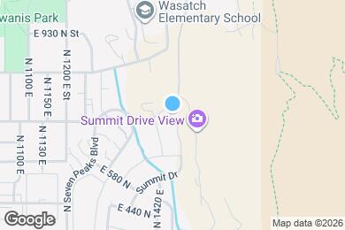 Map image of the property - 711 Summit Dr