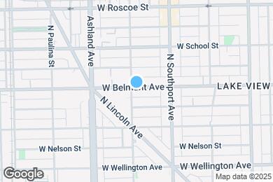 Map image of the property - 1453 W Belmont Ave