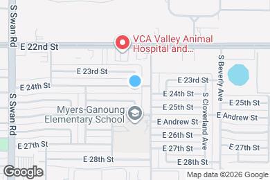 Map image of the property - 5034 E 24th St