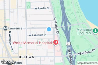 Map image of the property - 820 W Lakeside Pl