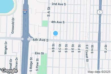 Map image of the property - 524 South B Street