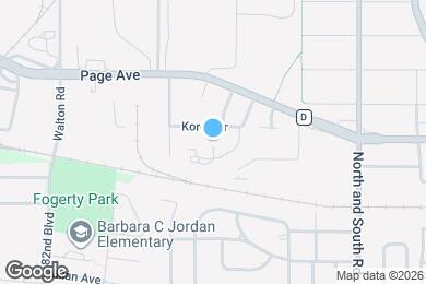 Map image of the property - Gulf Drive Apartments