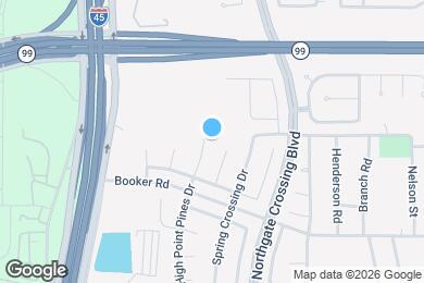 Map image of the property - 22538 High Point Pines Dr