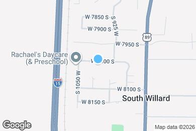Map image of the property - 985 W 8000 S