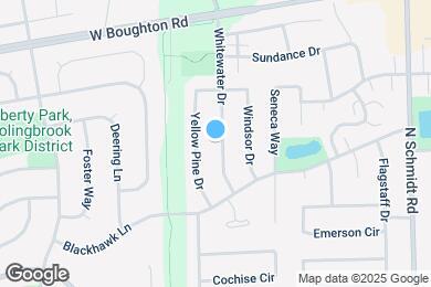Map image of the property - 233 Whitewater Dr