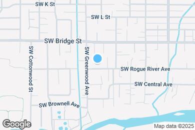 Map image of the property - 1132 SW Rogue River Ave
