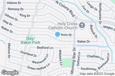 Map image of the property - 5705 Baker Dr