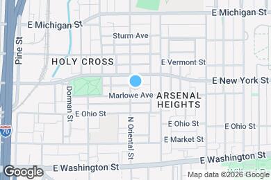 Map image of the property - 1406 Marlowe Ave