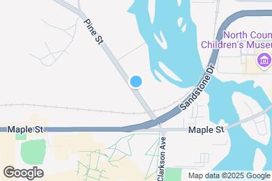 Map image of the property - 17 Pine St