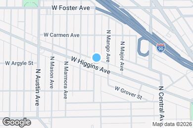 Map image of the property - 5772 W Higgins Ave