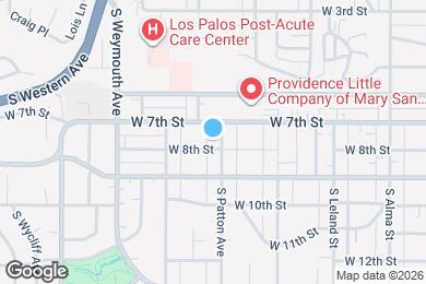 Map image of the property - 1322 W 8th St
