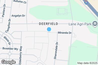 Map image of the property - 2525 Miranda Dr