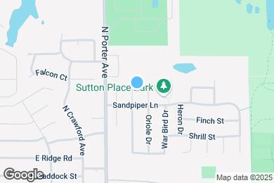 Map image of the property - 1713 Wilderness Dr