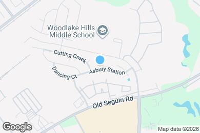 Map image of the property - 6603 Drifting Sky