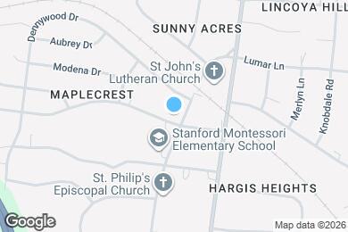 Map image of the property - 2418 Maplecrest Dr