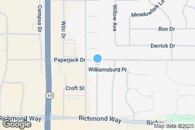 Map image of the property - 323 Williamsburg Plz