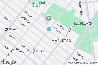 Map image of the property - 5903 20th Ave