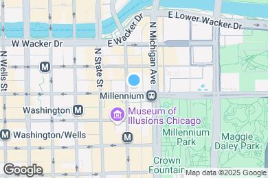 Map image of the property - 66 E Randolph St