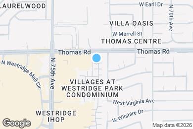 Map image of the property - 2822 N 73rd Dr