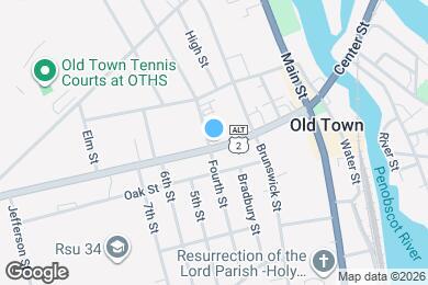 Map image of the property - 203 Center St