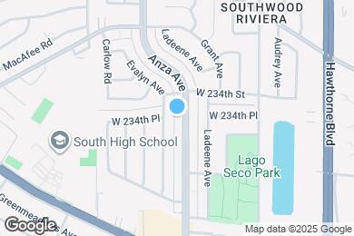 Map image of the property - 23433 Anza Ave