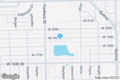 Map image of the property - 2401 W 19th