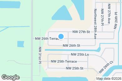 Map image of the property - 2914 NW 26th Terrace