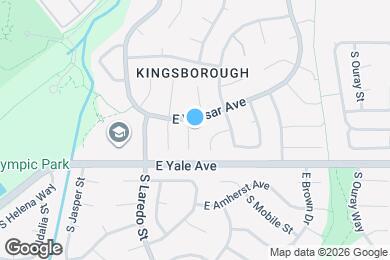 Map image of the property - 2618 S Lewiston St