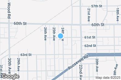 Map image of the property - 6106 24th Ave