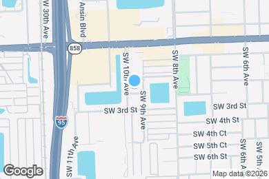 Map image of the property - 220 SW 9th Ave