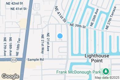 Map image of the property - 2241 NE 38th St
