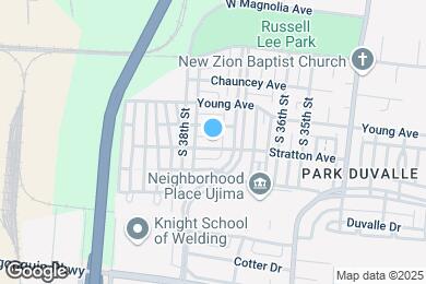 Map image of the property - 3711 Stratton Ave