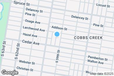 Map image of the property - 527 S Redfield St