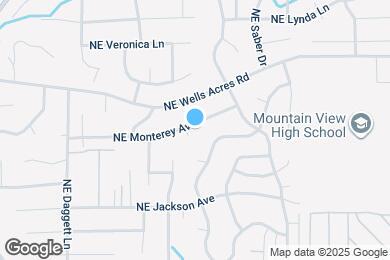 Map image of the property - 2119 NE Mistletoe Ct