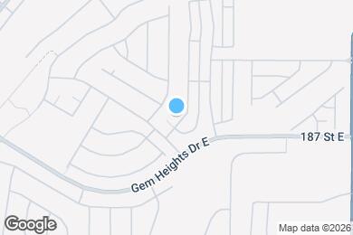 Map image of the property - 18560 96th Ave E