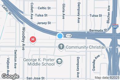 Map image of the property - 15944 Los Alimos St