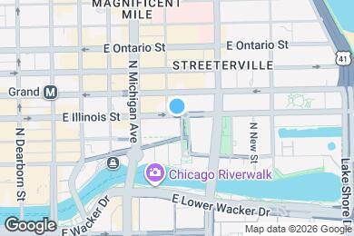 Map image of the property - 207 E Illinois St