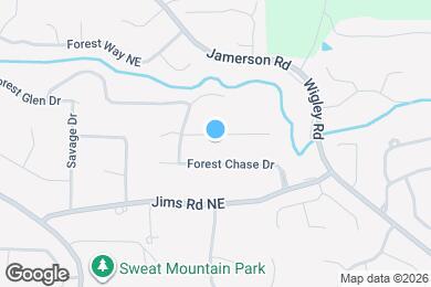 Map image of the property - 2845 Forest Wood Dr