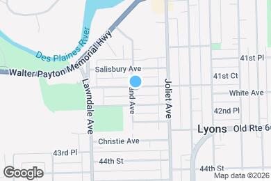 Map image of the property - 8039 White Ave