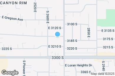 Map image of the property - 2670 E Lambourne Ave