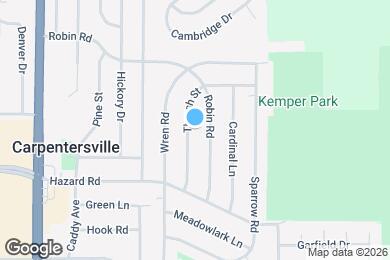 Map image of the property - 21 Thrush St