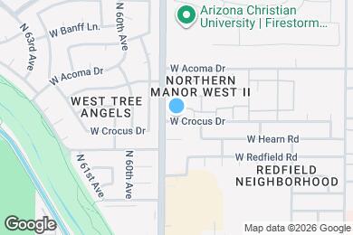 Map image of the property - 5841 W Winchcomb Dr